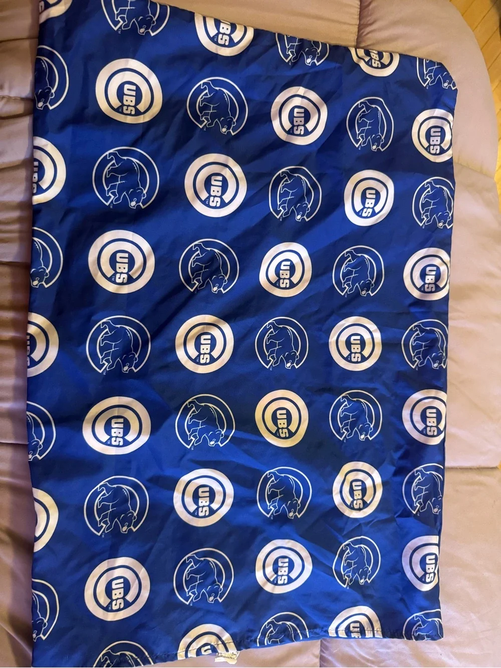 Chicago Cubs x Mastercard Blue Promotional Pillowcase